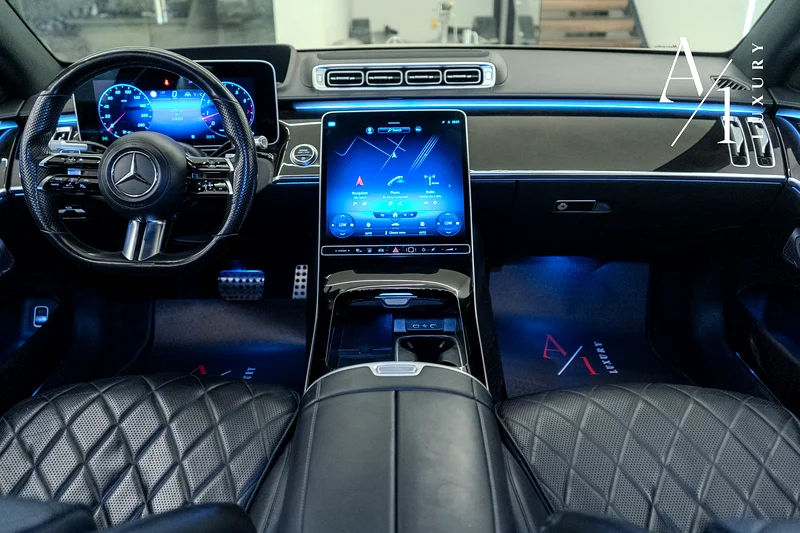 2021 Mercedes S500, Full Option, Diamond Seats, Excellent Condition, European Specs - Image 9