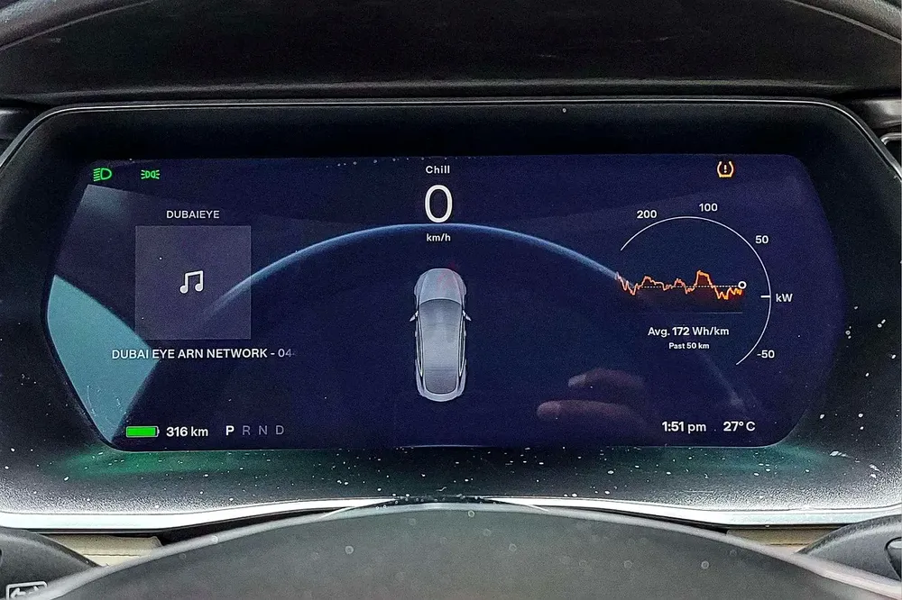 AED 1566/month | 2017 Tesla Model S  | GCC Specs | Ref#435876 - Image 15