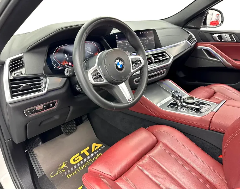 2021 BMW X6 xDrive40i M-Sport, 1 Years Warranty Unlimited Km, BMW Full Service History, GCC - Image 9