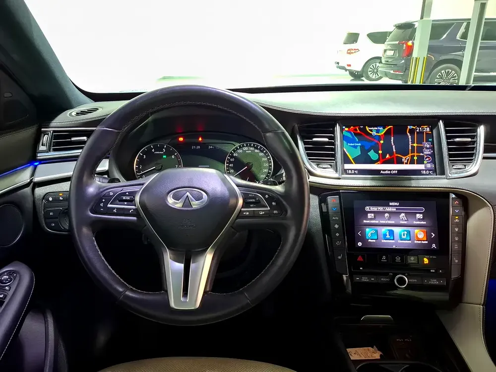 AED 1216/month | 2022 Infiniti QX55 Essential | GCC Specs | Ref#435638 - Image 10