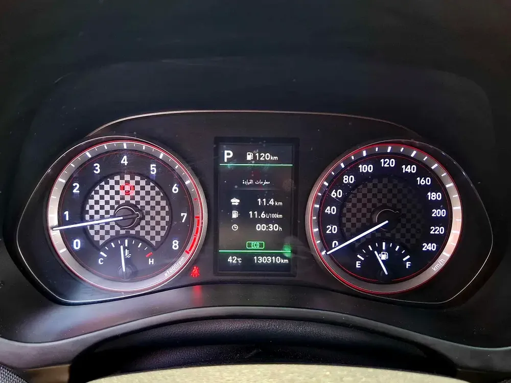 AED 563/month | 2020 Hyundai Veloster  | GCC Specs | Ref#476577 - Image 14