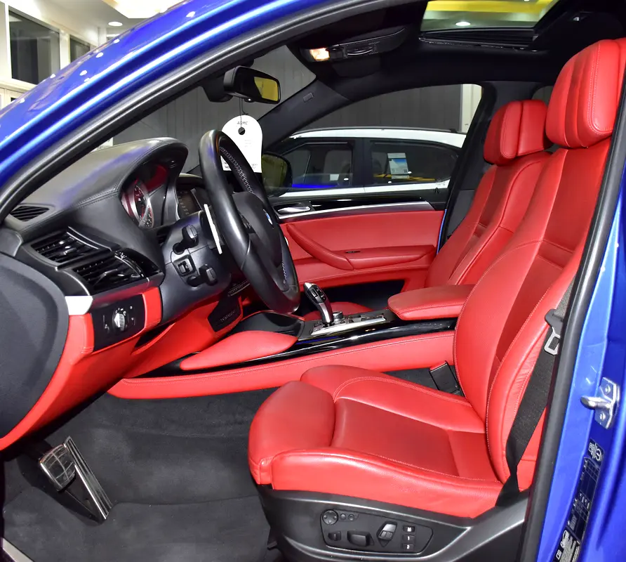 EXCELLENT DEAL for our BMW X6 M ( 2013 Model ) in Blue Color GCC Specs - Image 11