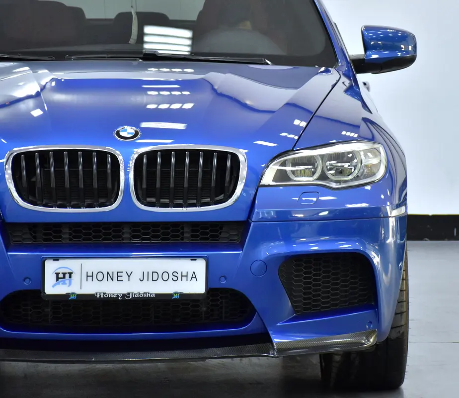EXCELLENT DEAL for our BMW X6 M ( 2013 Model ) in Blue Color GCC Specs - Image 4