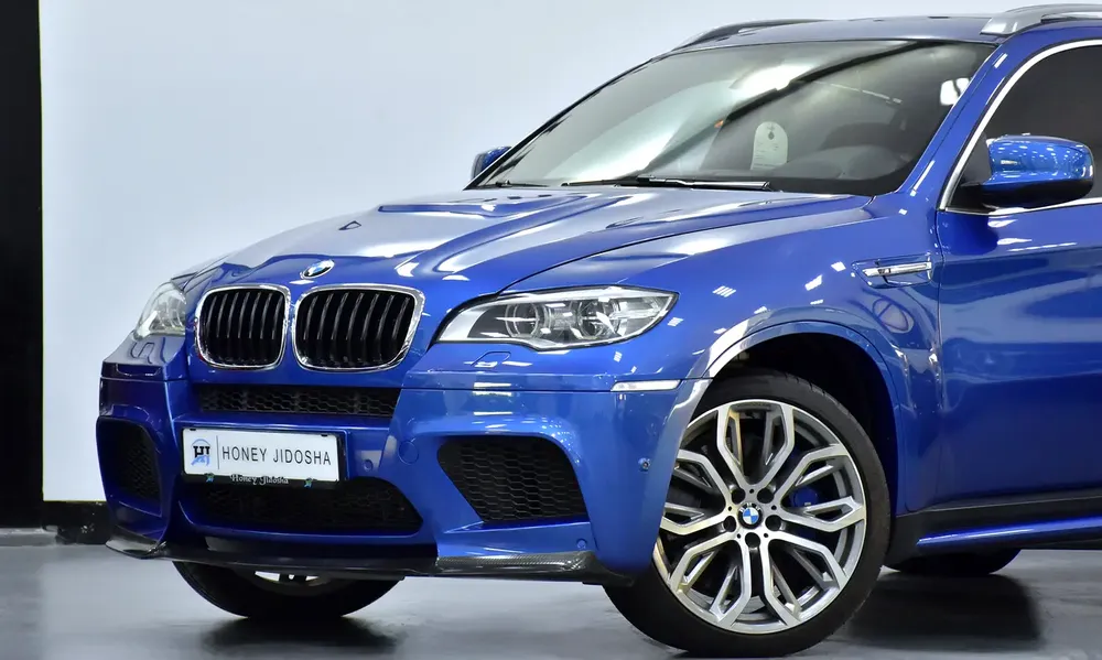 EXCELLENT DEAL for our BMW X6 M ( 2013 Model ) in Blue Color GCC Specs - Image 5