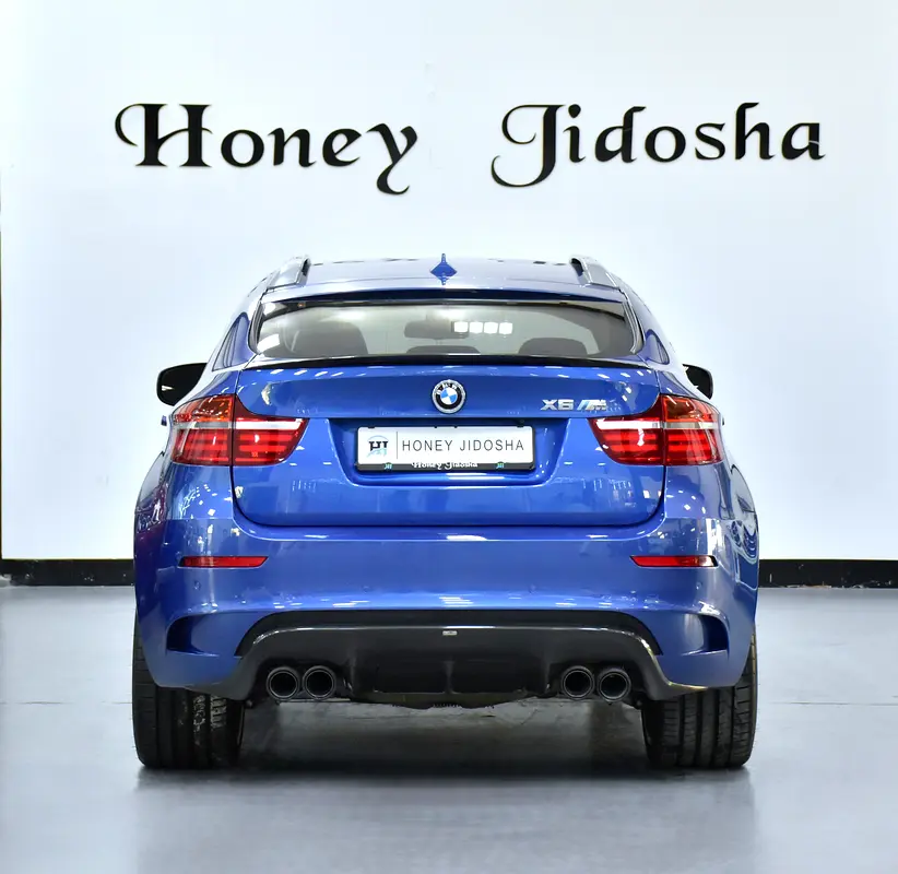 EXCELLENT DEAL for our BMW X6 M ( 2013 Model ) in Blue Color GCC Specs - Image 6