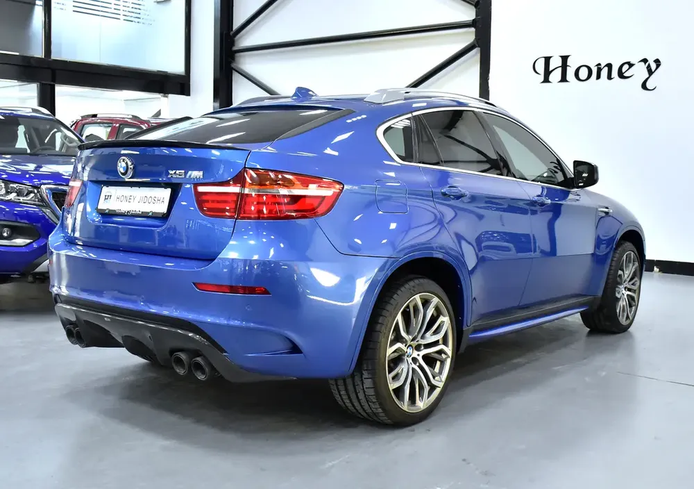 EXCELLENT DEAL for our BMW X6 M ( 2013 Model ) in Blue Color GCC Specs - Image 7