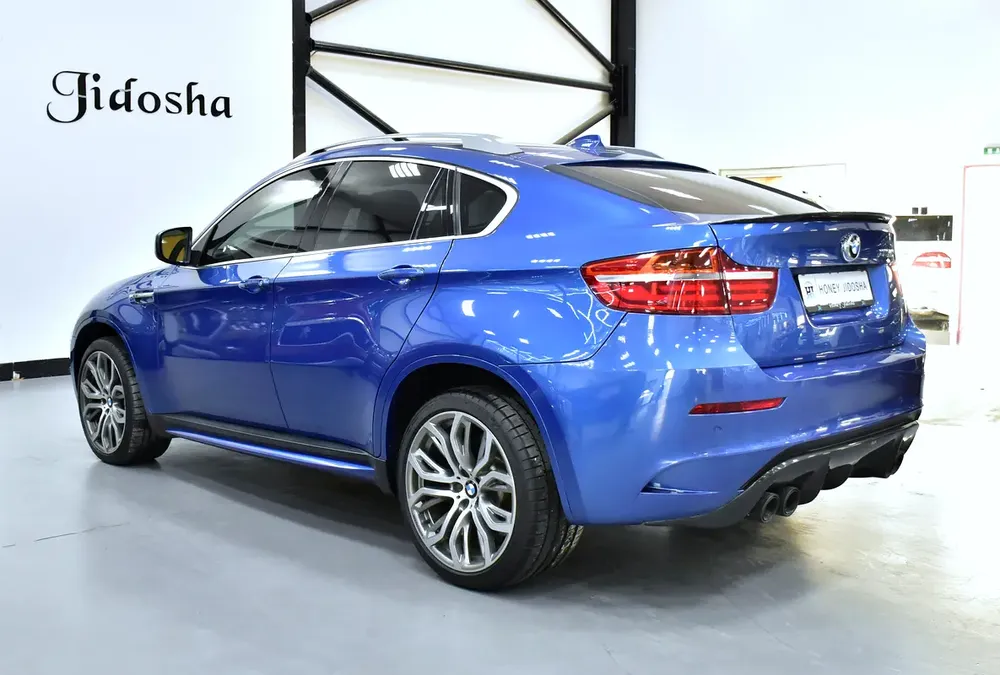 EXCELLENT DEAL for our BMW X6 M ( 2013 Model ) in Blue Color GCC Specs - Image 8