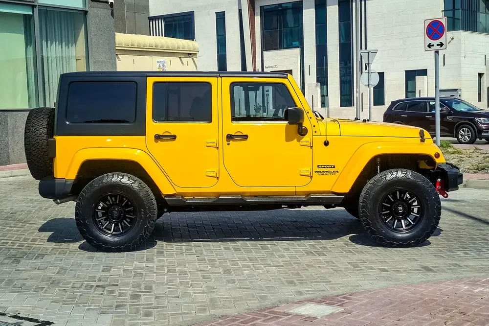 AED 5140/month | 2015 Jeep Wrangler Unlimited  | GCC Specs | Ref#454732 - Image 4