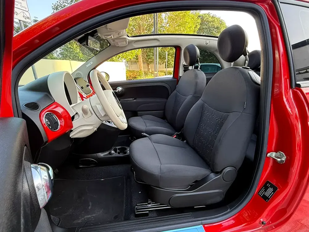 AED 859• GCC 2024 FIAT 500 DOLCEVITA CABRIO 1.4L• (ONLY 5900KM)• SAME LIKE NEW! - Image 11