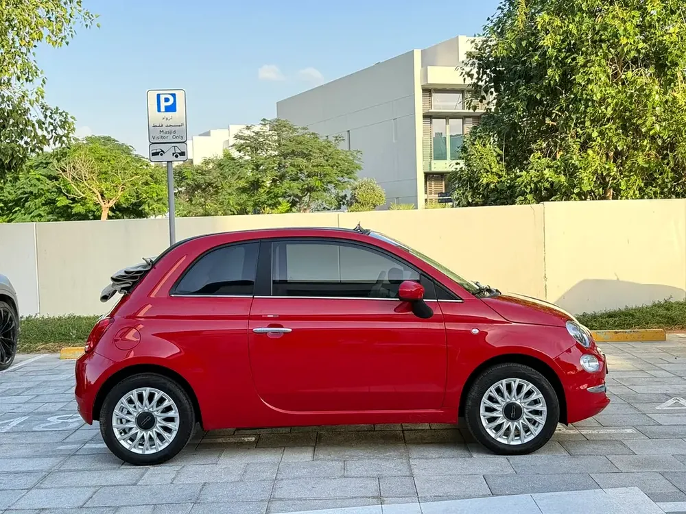 AED 859• GCC 2024 FIAT 500 DOLCEVITA CABRIO 1.4L• (ONLY 5900KM)• SAME LIKE NEW! - Image 4