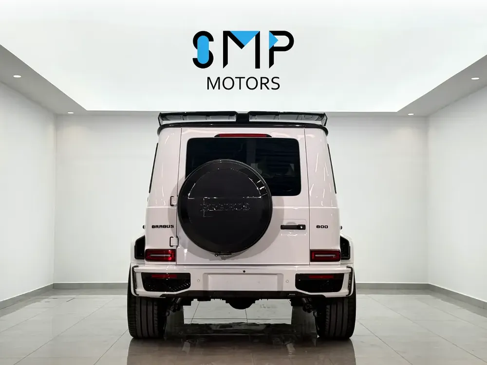 2025 Brand New Mercedes-Benz G63 AMG | Brabus G800 Kit | 0 KM | White/Sky Blue Interior - Image 4