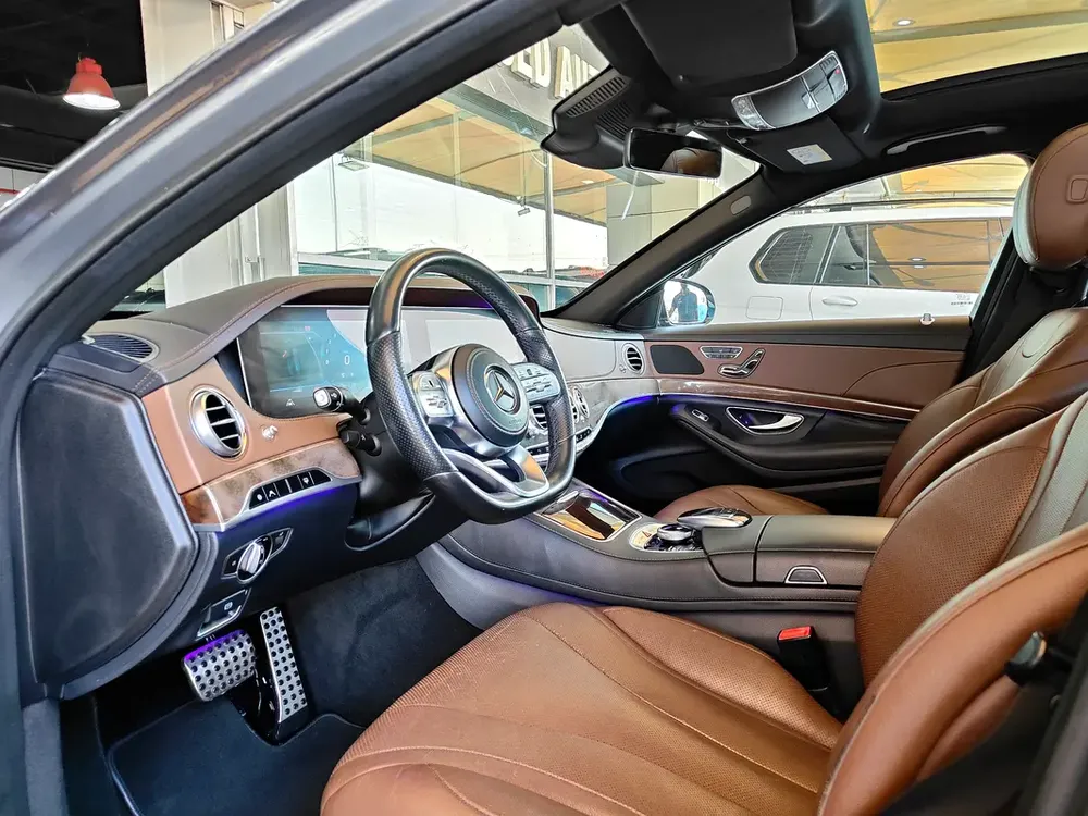 AED 2,250 P.M | 2020 Mercedes-Benz S320 | Under Warranty | GCC | - Image 12