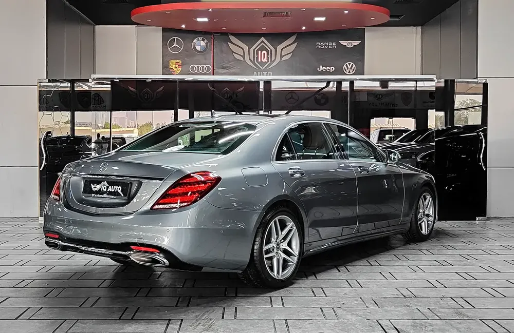 AED 2,250 P.M | 2020 Mercedes-Benz S320 | Under Warranty | GCC | - Image 4