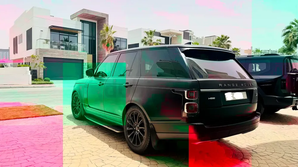 2020 Range Rover Vogue SE V8 | GCC Specs | Matte Black | 119,000 KM AED 148,000 - Image 6