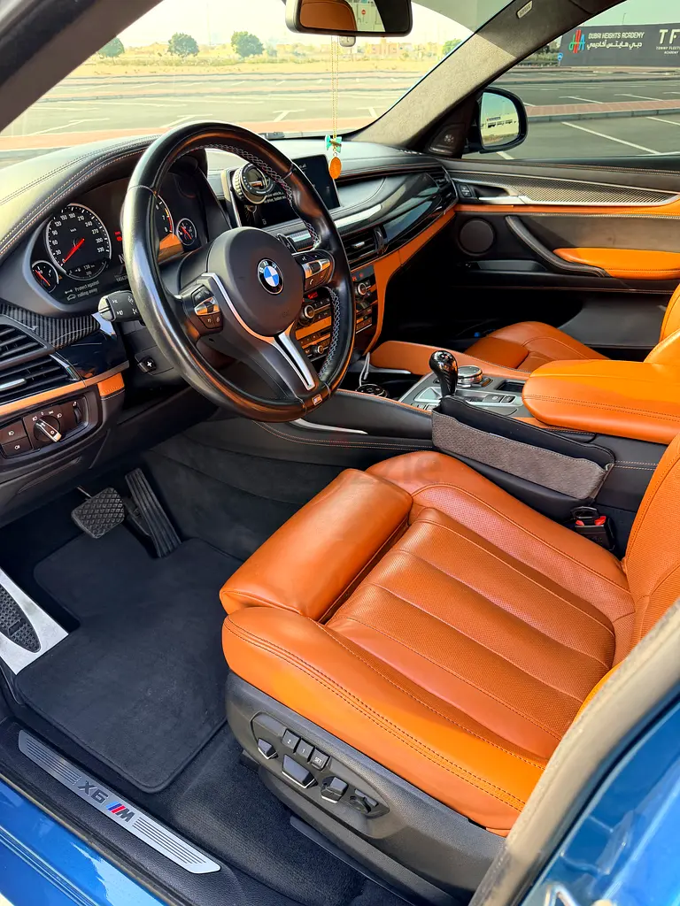 BMW X6M, 2016, GCC, No accident, No paint. - Image 9