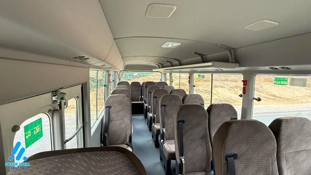 2025 Toyota Coaster  | 23-Seater | 4.0L Diesel | RWD | GCC Specs | Full Option White | BEST PRICE - Image 13