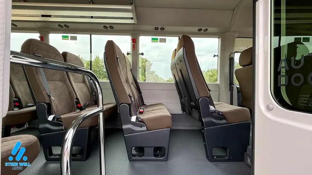 2025 Toyota Coaster  | 23-Seater | 4.0L Diesel | RWD | GCC Specs | Full Option White | BEST PRICE - Image 16