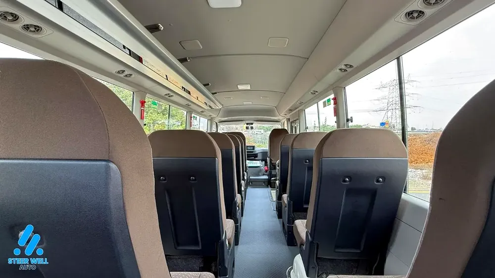 2025 Toyota Coaster  | 23-Seater | 4.0L Diesel | RWD | GCC Specs | Full Option White | BEST PRICE - Image 20