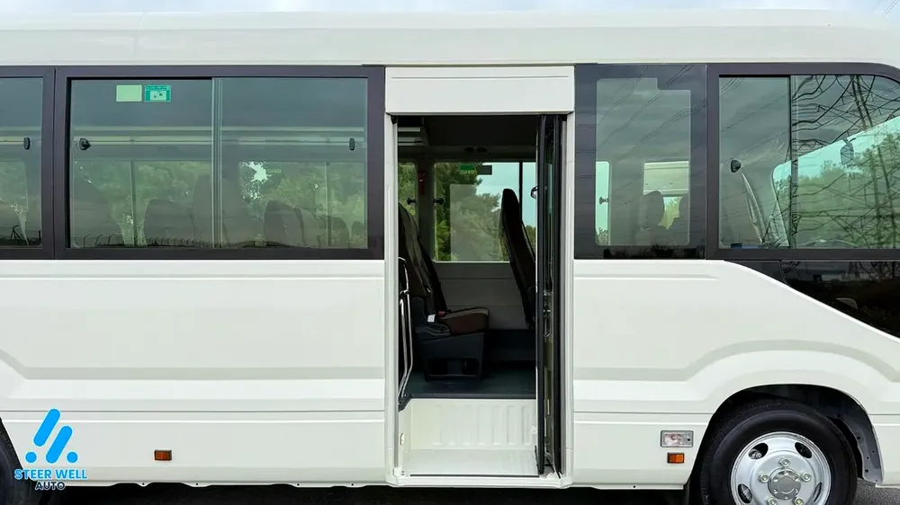 2025 Toyota Coaster  | 23-Seater | 4.0L Diesel | RWD | GCC Specs | Full Option White | BEST PRICE - Image 9
