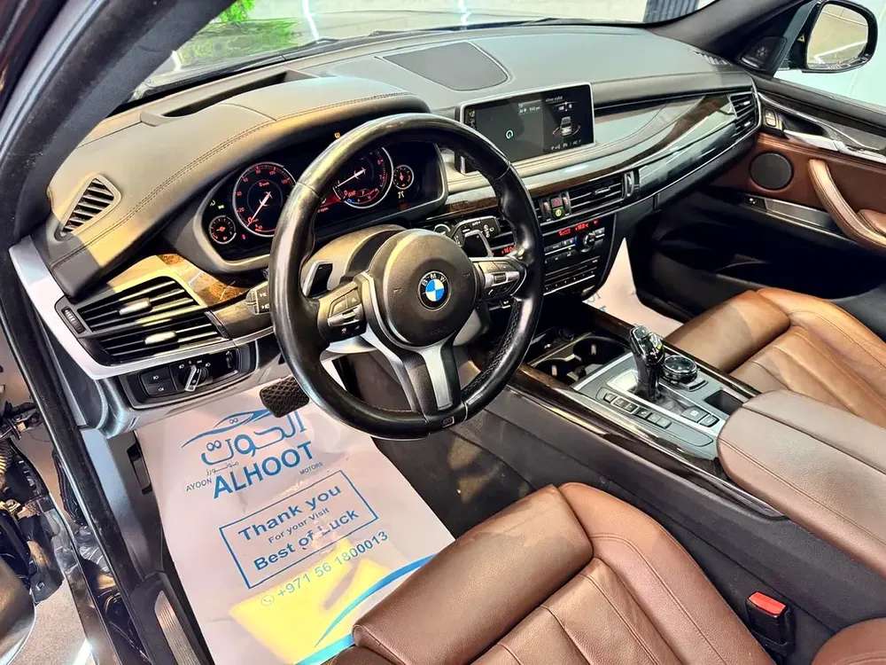 AMAZING BMW X5 V8 || 7 SEATS || FULL OPTIONS || GCC II ACCIDENTS FREE I| SCREENS || PANORAMIC - Image 14