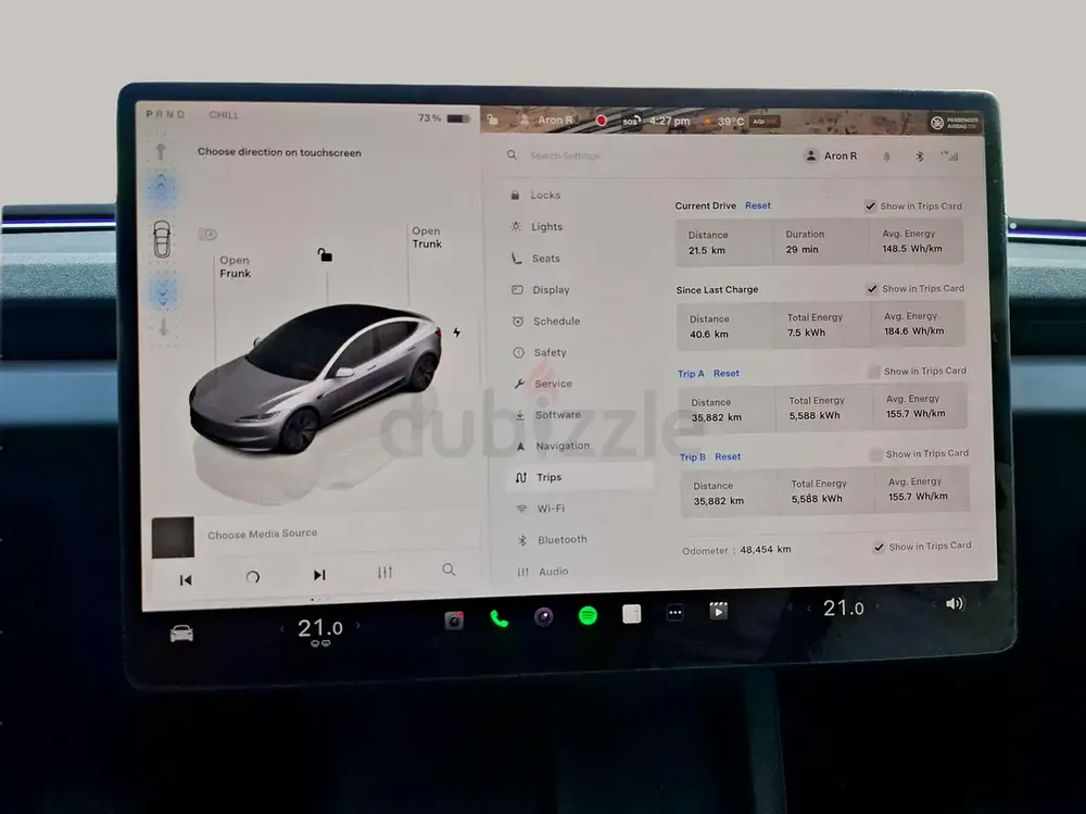 AED 2279/month | 2025 Tesla Model 3  | GCC Specs | Ref#463480 - Image 15