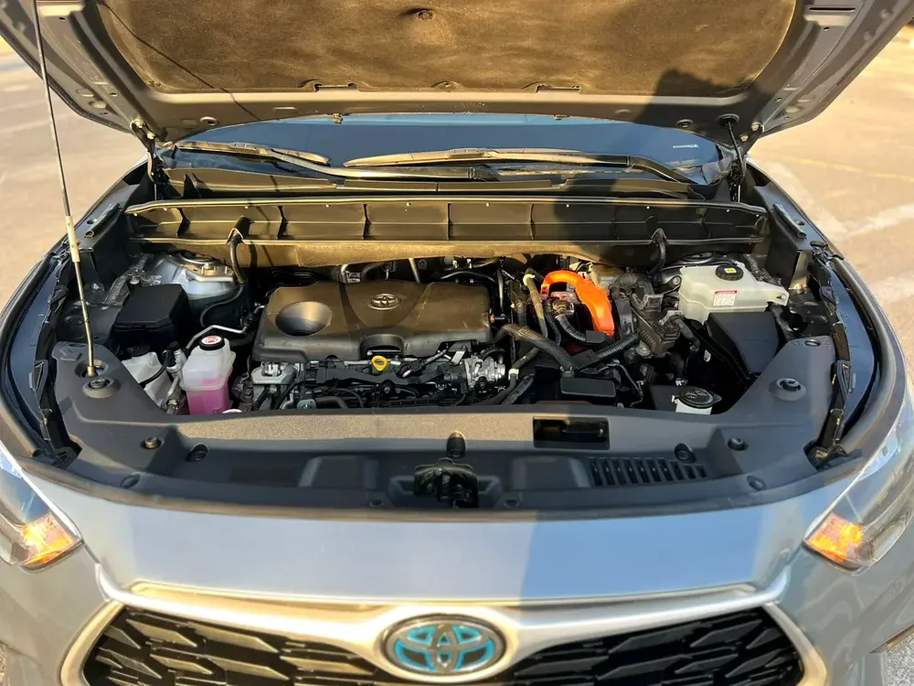 2022 Toyota Highlander Hybrid GLE Full Option Gcc -2.5L V4 - Rear Camera & Sensor - Leather Seat - Image 20