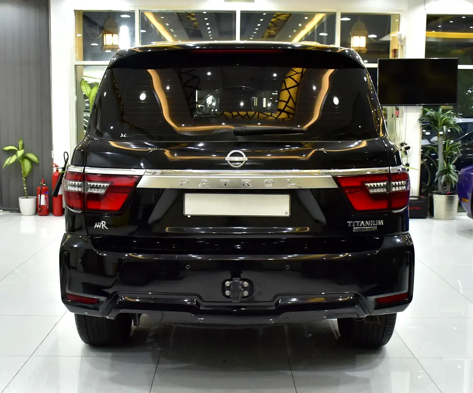 AED 2,875 EMi at 0% DP | Nissan Patrol Titanium ( 2023 Model ) in Black Color GCC Specs - Image 5