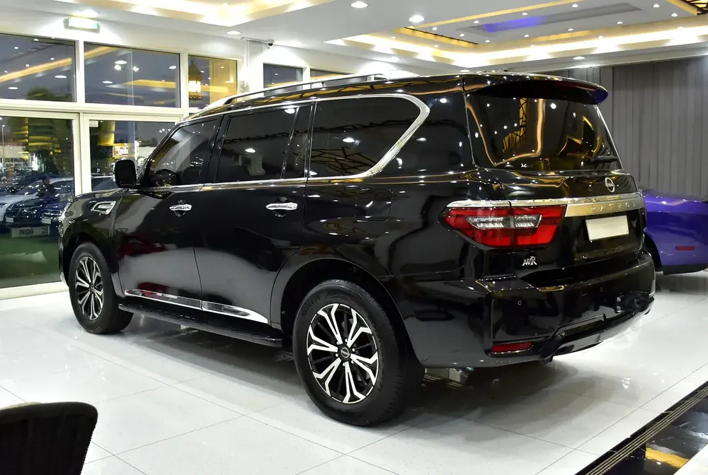 AED 2,875 EMi at 0% DP | Nissan Patrol Titanium ( 2023 Model ) in Black Color GCC Specs - Image 7