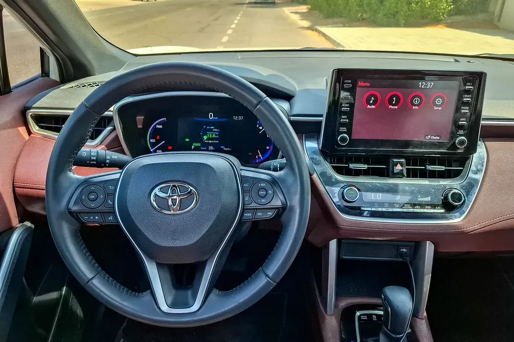 AED 1657/month | 2024 Toyota Corolla Cross Hybrid | GCC Specs | Ref#376694 - Image 10