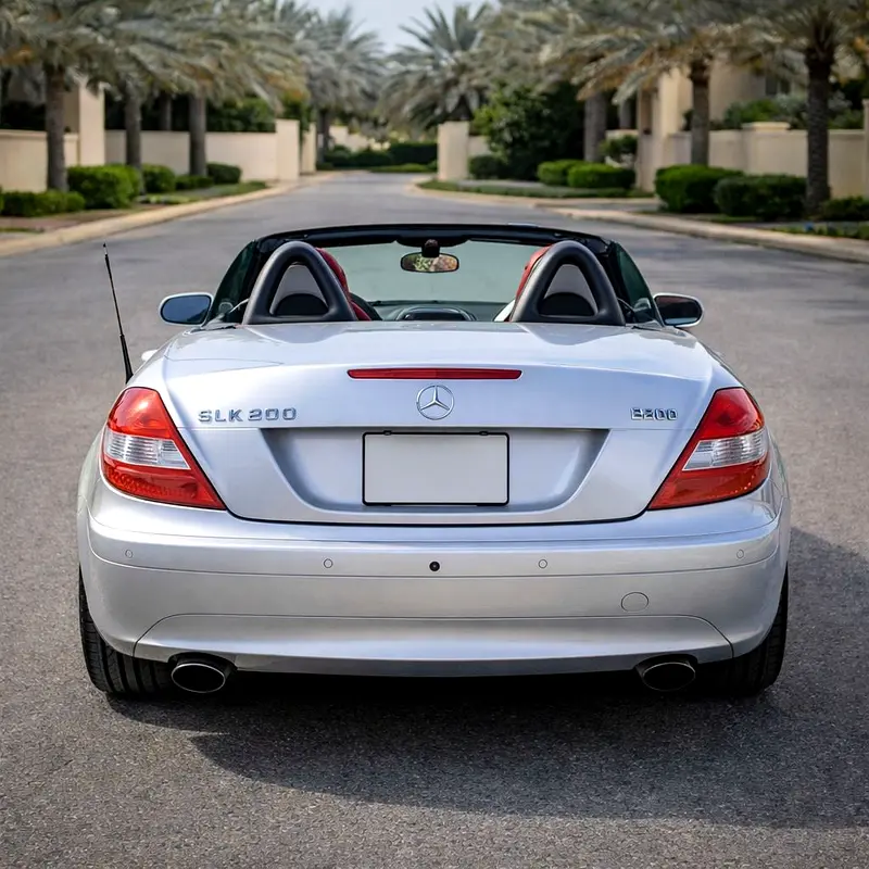 Mercedes-Benz SLK 200 | GCC Specs | Well Maintained Convertible - Image 14