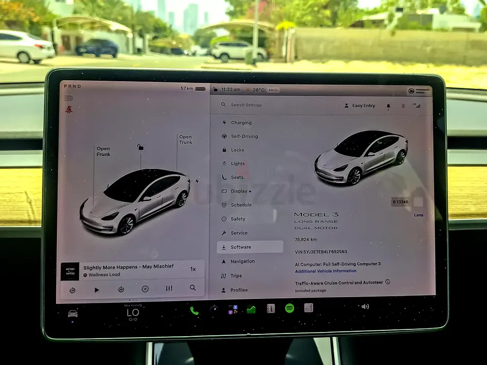 AED 1216/month | 2020 Tesla Model 3  | GCC Specs | Ref#463509 - Image 15