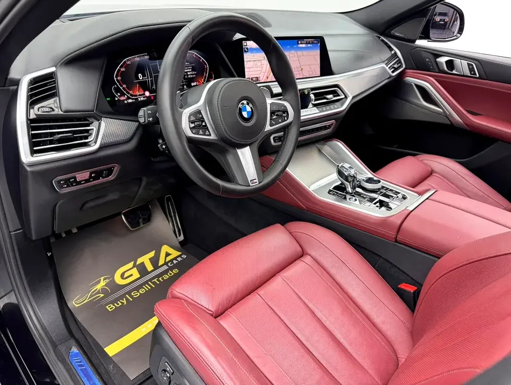 2021 BMW X6 xDrive40i M-Sport, Warranty, Full BMW Service History, Excellent Condition, GCC - Image 10