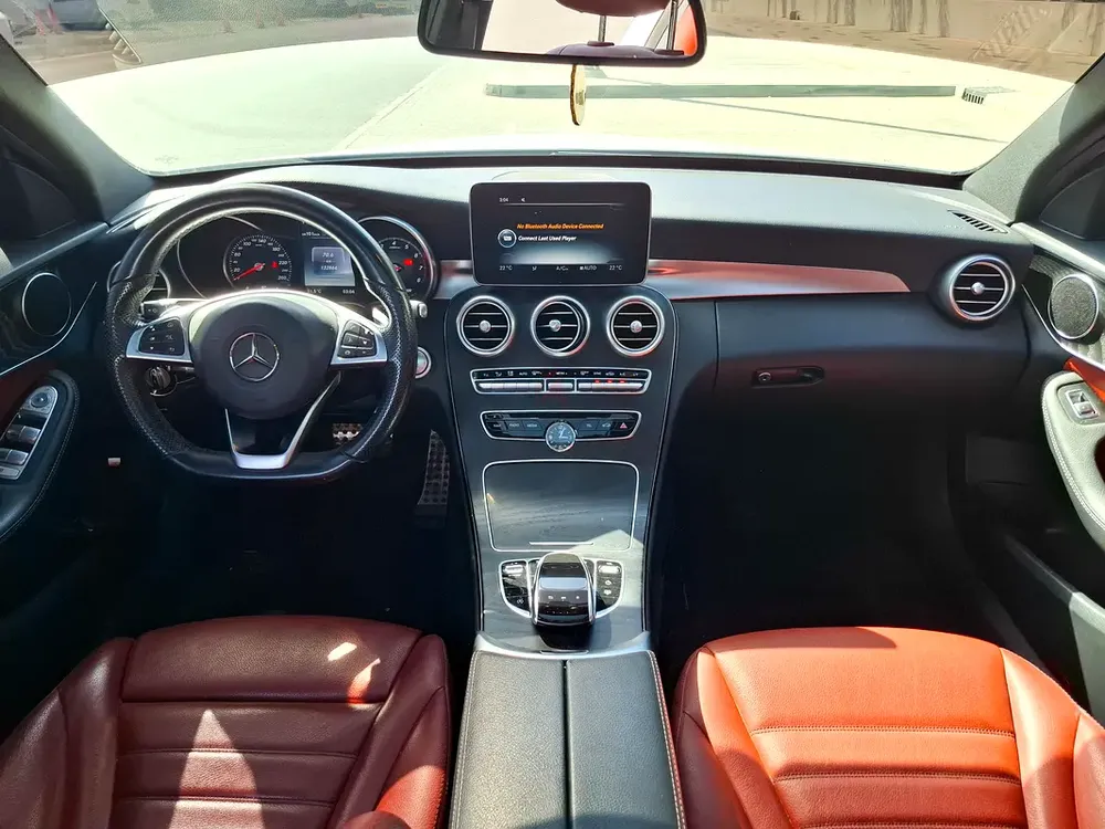 AED 1445/month | 2017 Mercedes-Benz C-Class C200 | GCC Specs | Ref#450817 - Image 9