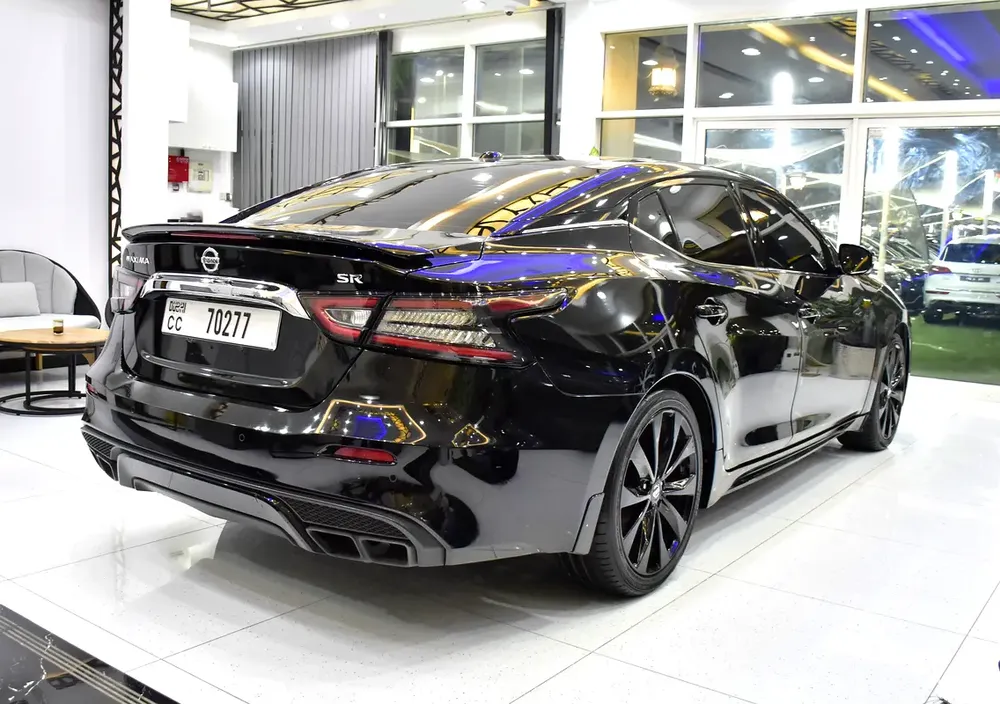 EXCELLENT DEAL for our Nissan Maxima SR ( 2020 Model ) in Black Color American Specs - Image 6