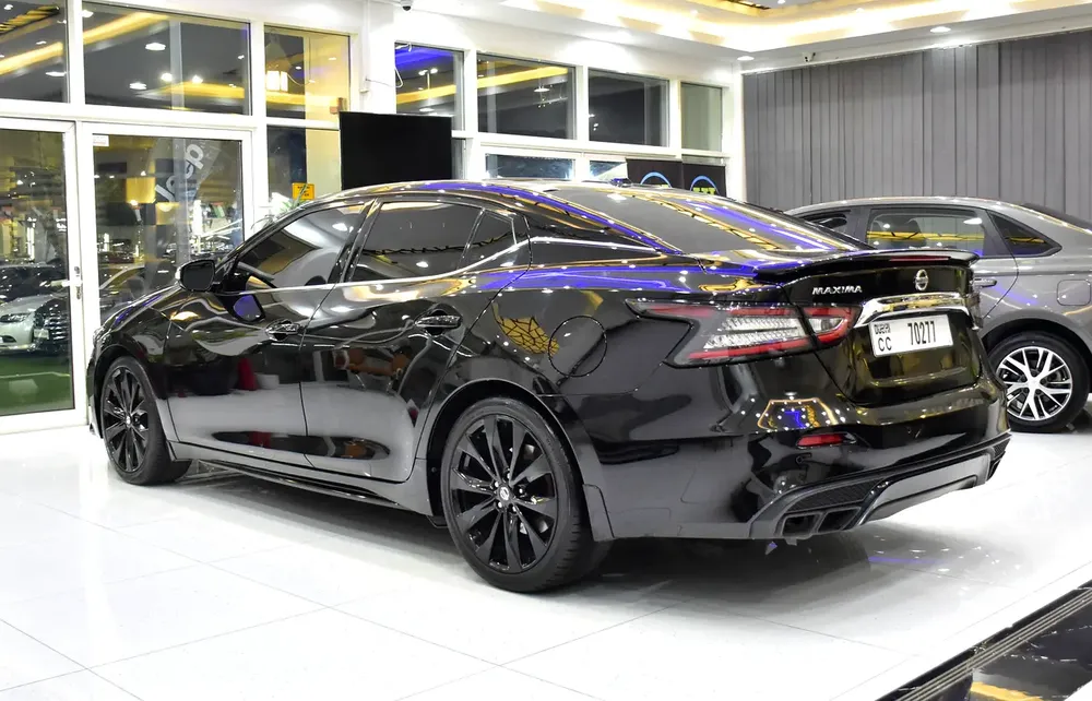 EXCELLENT DEAL for our Nissan Maxima SR ( 2020 Model ) in Black Color American Specs - Image 7