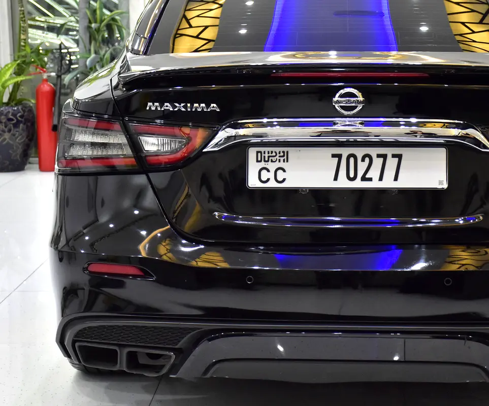 EXCELLENT DEAL for our Nissan Maxima SR ( 2020 Model ) in Black Color American Specs - Image 8
