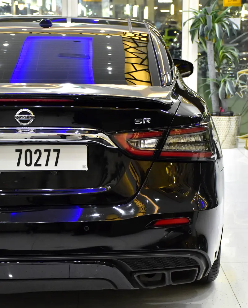 EXCELLENT DEAL for our Nissan Maxima SR ( 2020 Model ) in Black Color American Specs - Image 9