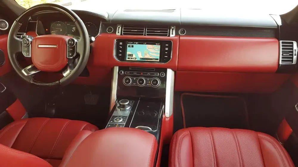 VIP 2021 FACELIFT RANGE ROVER VOGUE .. F.S.H .. FULLY LOADED … TOP RANGE .. RED INTERIOR - Image 15