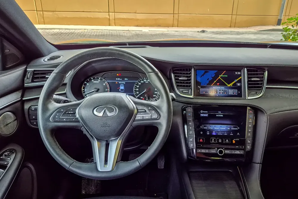 AED 2431/month | 2023 Infiniti QX55 Essential | GCC Specs | Ref#389087 - Image 10