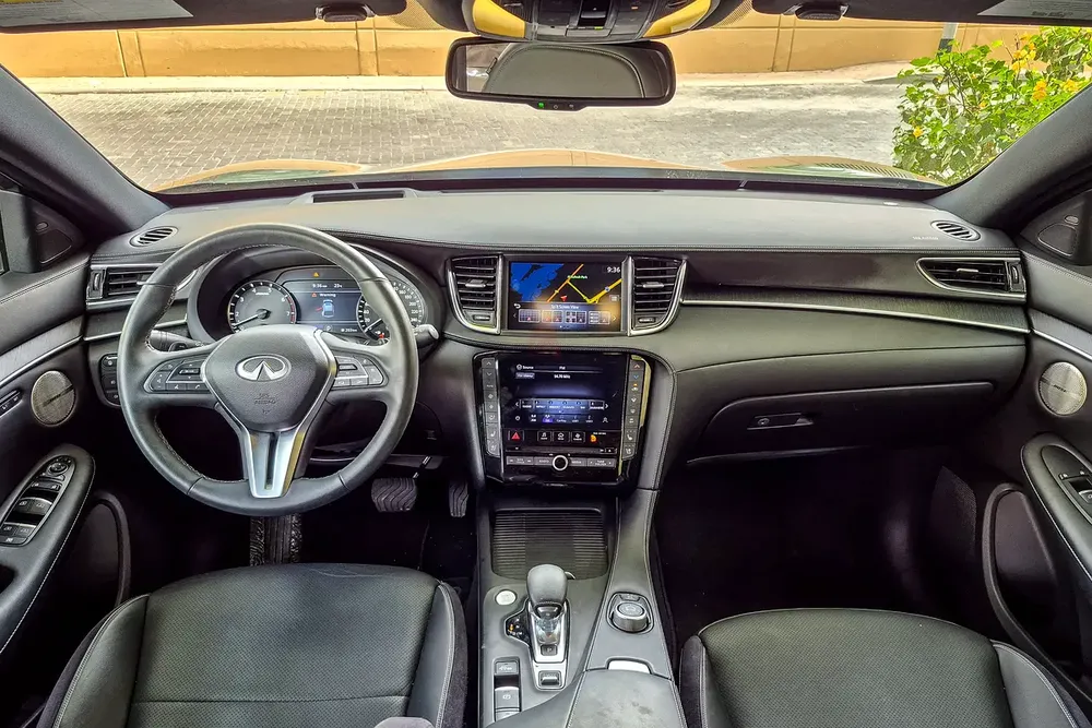 AED 2431/month | 2023 Infiniti QX55 Essential | GCC Specs | Ref#389087 - Image 9