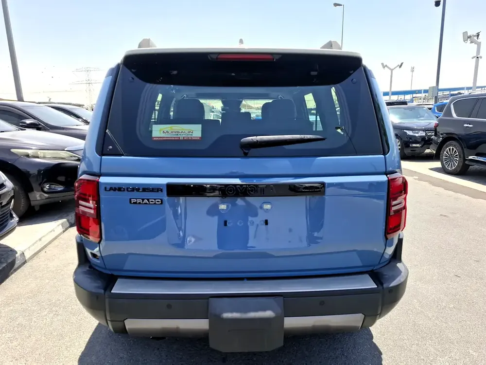 Toyota Prado Adventure 2.4L 2026 GCC Blue inside Black (Export Only) - Image 4