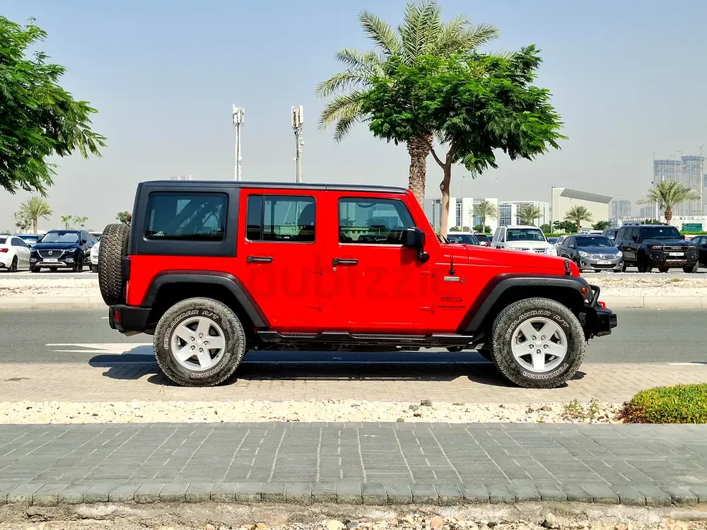 AED 1759/month | 2017 Jeep Wrangler Unlimited Sport | GCC Specs | Ref#461143 - Image 4