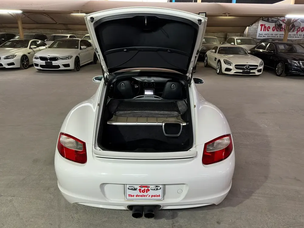 PORSCHE CAYMAN 2008 2.7L | MANUAL TRANSMISSION | SPORTS STEERING WHEEL | HALF LEATHER SEATS - Image 11