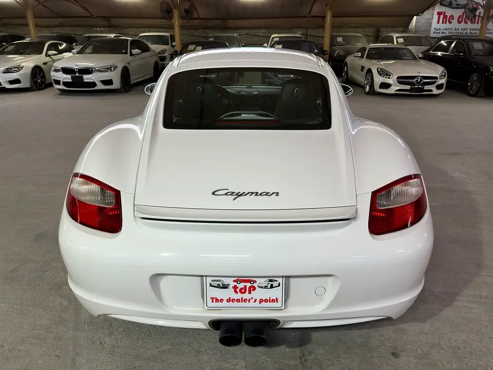 PORSCHE CAYMAN 2008 2.7L | MANUAL TRANSMISSION | SPORTS STEERING WHEEL | HALF LEATHER SEATS - Image 5