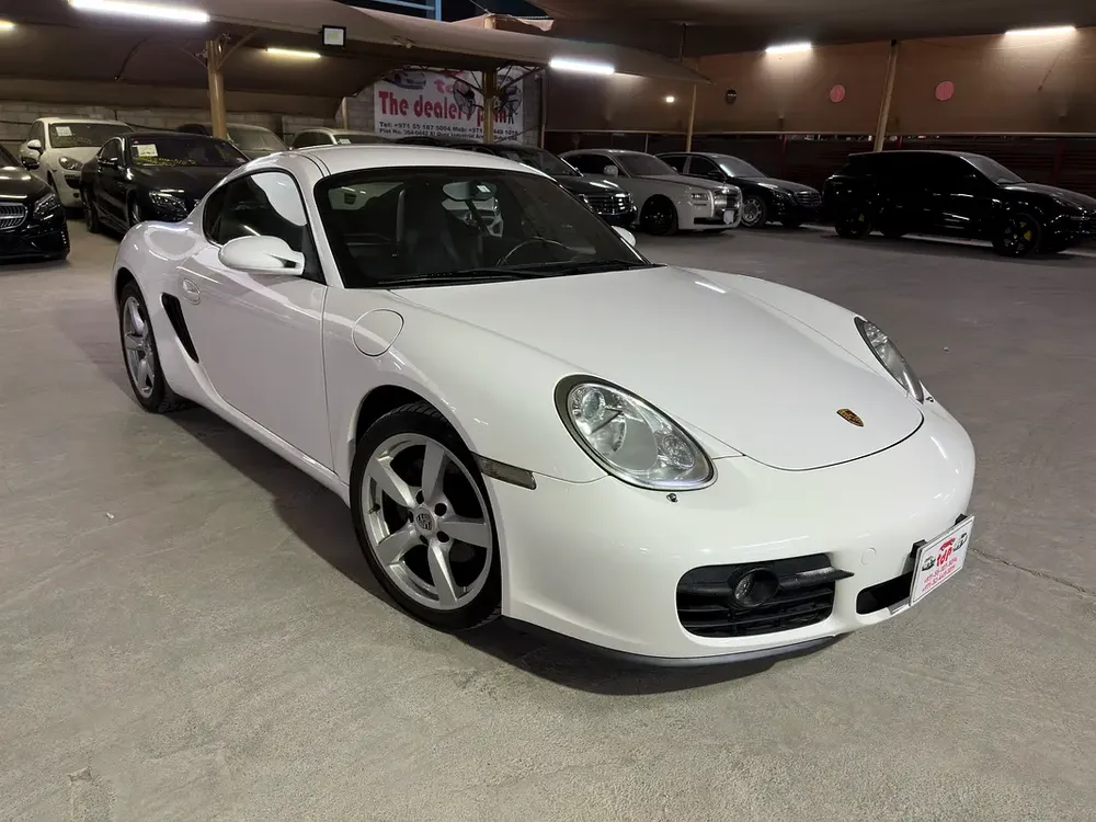 PORSCHE CAYMAN 2008 2.7L | MANUAL TRANSMISSION | SPORTS STEERING WHEEL | HALF LEATHER SEATS - Image 7