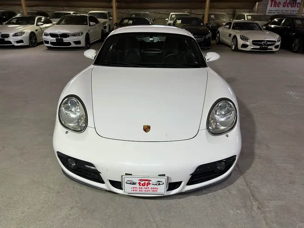 PORSCHE CAYMAN 2008 2.7L | MANUAL TRANSMISSION | SPORTS STEERING WHEEL | HALF LEATHER SEATS - Image 8