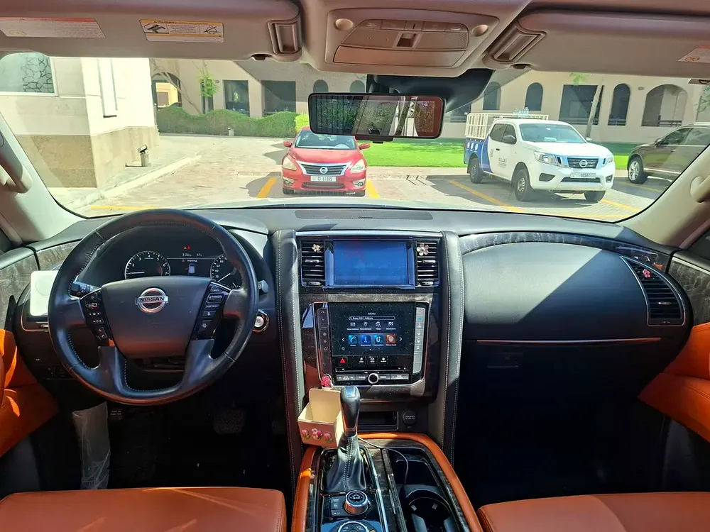 AED 1976/month | 2020 Nissan Patrol SE Titanium | GCC Specs | Ref#461368 - Image 9