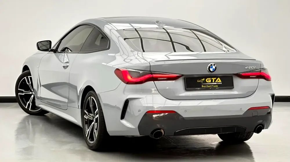 2024 BMW 420i M-Sport Coupe, 08/2028 BMW Warranty + Service Contract, BMW Full Service History, GCC - Image 4