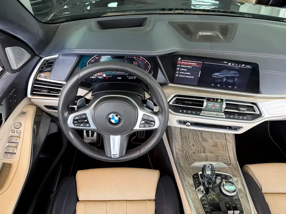 AED 2,255 P.M | 2019 BMW X7 xDrive50i M Sport | Under Warranty | GCC | - Image 10