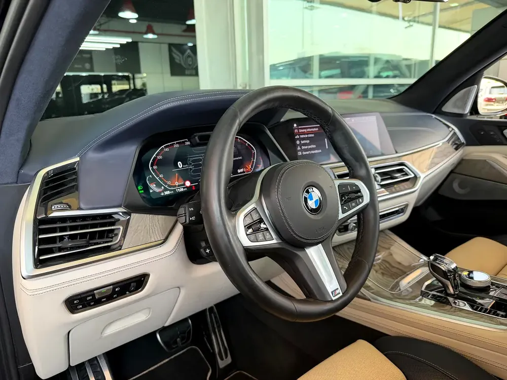 AED 2,255 P.M | 2019 BMW X7 xDrive50i M Sport | Under Warranty | GCC | - Image 12
